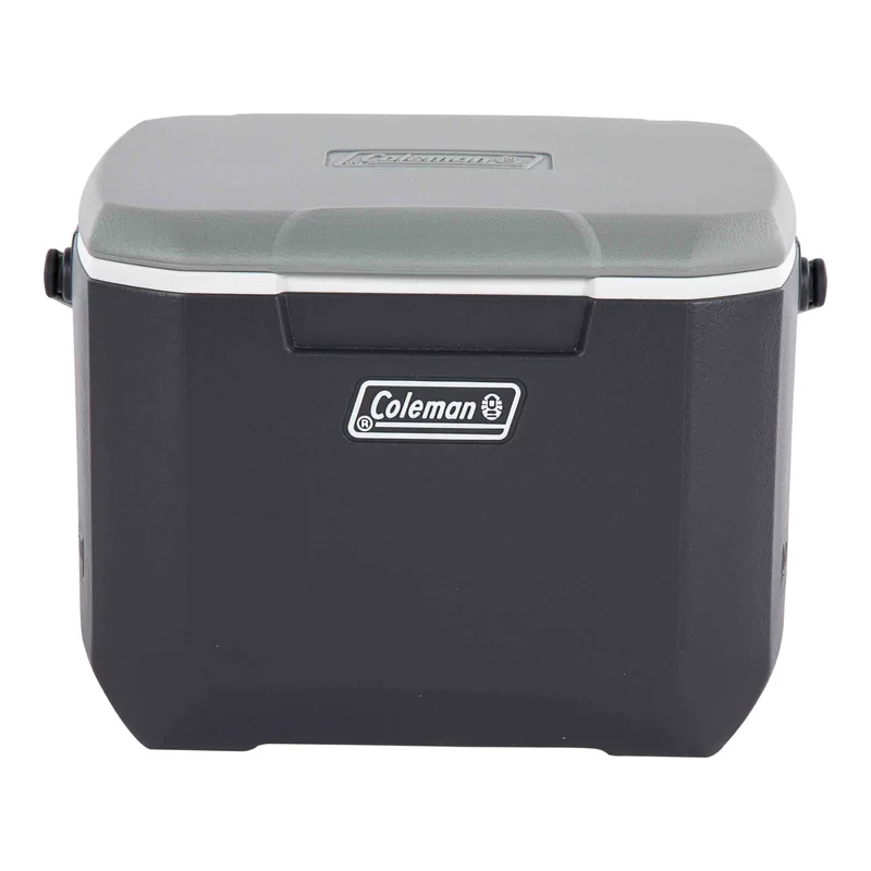 Charcoal Coleman Daintree 15 litre hard chilly bin with grey lid and white trim